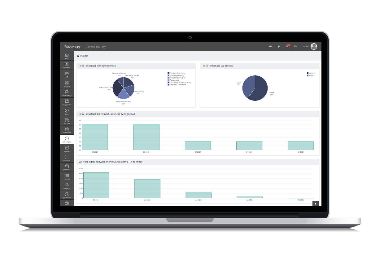 Atom ERP - system ERP dla małych i średnich firm 